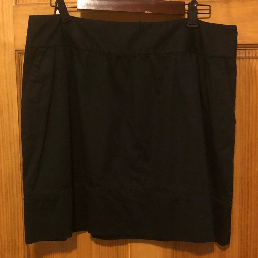 Classic Black A-Line Skirt